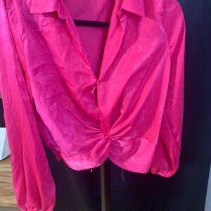 Elegant Pink Women's Top